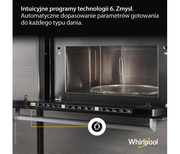 Kuchenka mikrofalowa Whirlpool AMW 731 IX Grill - 1426574 - zdjęcie